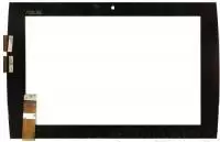 Тачскрин (сенсорное стекло) для планшета Asus Eee Pad Slider (SL101) V1.2, черный